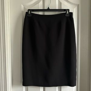 Kasper Black Pencil Skirt Size 8